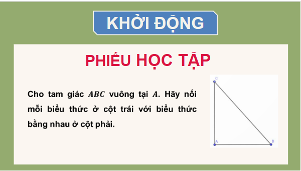 Giáo án điện tử Toán 9 Kết nối Tính chiều cao và xác định khoảng cách | PPT Toán 9 Kết nối tri thức