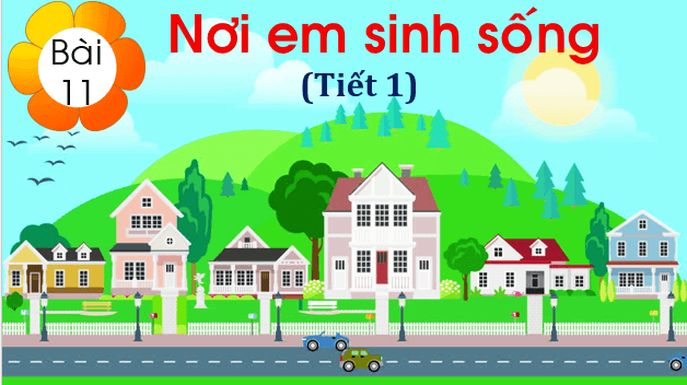 Giáo án điện tử TNXH lớp 1 Chân trời sáng tạo Bài 11: Nơi em sinh sống | PPT Tự nhiên và xã hội lớp 1
