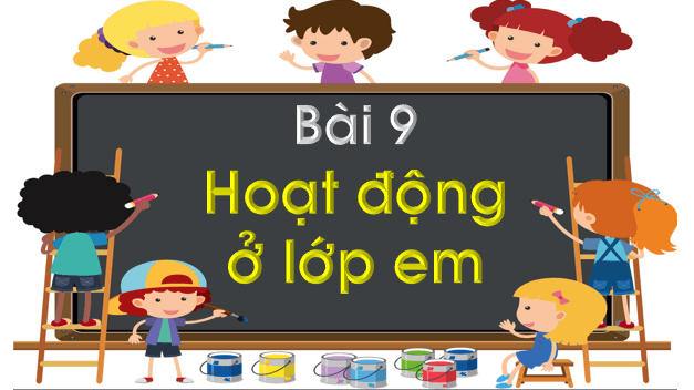 Giáo án điện tử TNXH lớp 1 Chân trời sáng tạo Bài 9: Hoạt động của lớp em | PPT Tự nhiên và xã hội lớp 1