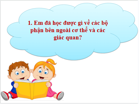 Giáo án điện tử TNXH lớp 1 Cánh diều Ôn tập và đánh giá chủ đề Con người và sức khỏe | PPT Tự nhiên và xã hội lớp 1