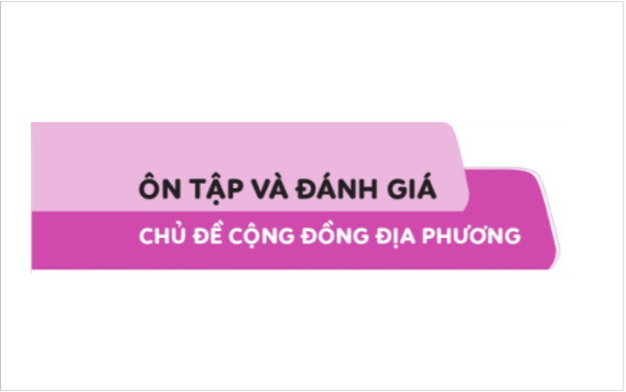 Giáo án điện tử TNXH lớp 1 Cánh diều Ôn tập và đánh giá chủ đề Cộng đồng địa phương | PPT Tự nhiên và xã hội lớp 1