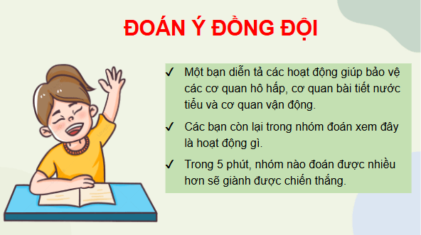 Giáo án điện tử TNXH lớp 2 Chân trời sáng tạo Bài 25: Ôn tập chủ đề Con người và sức khoẻ | PPT Tự nhiên và xã hội lớp 2