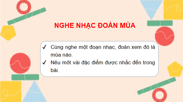 Giáo án điện tử TNXH lớp 2 Chân trời sáng tạo Bài 26: Các mùa trong năm | PPT Tự nhiên và xã hội lớp 2