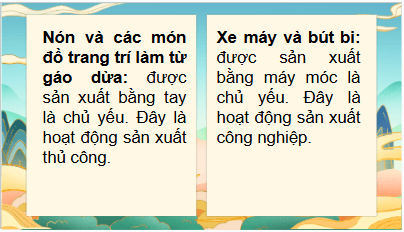Giáo án điện tử TNXH lớp 3 Kết nối tri thức Bài 10: Hoạt động sản xuất thủ công và công nghiệp | PPT Tự nhiên và xã hội lớp 3