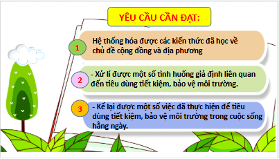Giáo án điện tử TNXH lớp 3 Kết nối tri thức Bài 12: Ôn tập chủ đề cộng đồng địa phương | PPT Tự nhiên và xã hội lớp 3