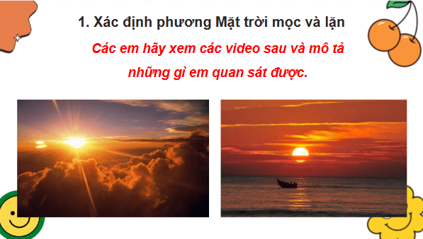 Giáo án điện tử TNXH lớp 3 Chân trời sáng tạo Bài 26: Bốn phương trong không gian | PPT Tự nhiên và xã hội lớp 3