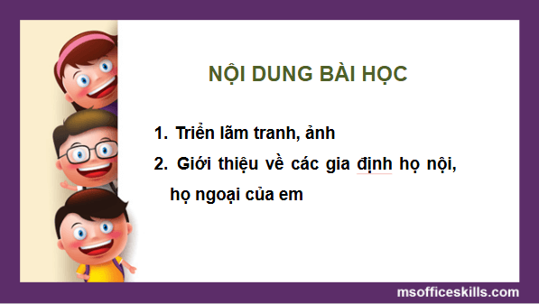 Giáo án điện tử TNXH lớp 3 Chân trời sáng tạo Bài 5: Ôn tập chủ đề gia đình | PPT Tự nhiên và xã hội lớp 3