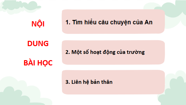 Giáo án điện tử TNXH lớp 3 Chân trời sáng tạo Bài 6: Chúng em tham gia các hoạt động xã hội của trường | PPT Tự nhiên và xã hội lớp 3