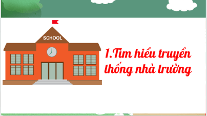 Giáo án điện tử TNXH lớp 3 Kết nối tri thức Bài 6: Truyền thống trường em | PPT Tự nhiên và xã hội lớp 3