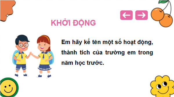 Giáo án điện tử TNXH lớp 3 Chân trời sáng tạo Bài 7: Truyền thống của trường em | PPT Tự nhiên và xã hội lớp 3