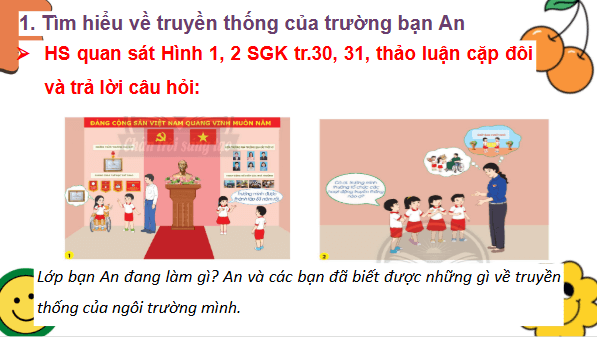Giáo án điện tử TNXH lớp 3 Chân trời sáng tạo Bài 7: Truyền thống của trường em | PPT Tự nhiên và xã hội lớp 3