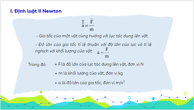 Giáo án điện tử Vật Lí 10 Kết nối tri thức Bài 15: Định luật 2 Newton | PPT Vật Lí 10