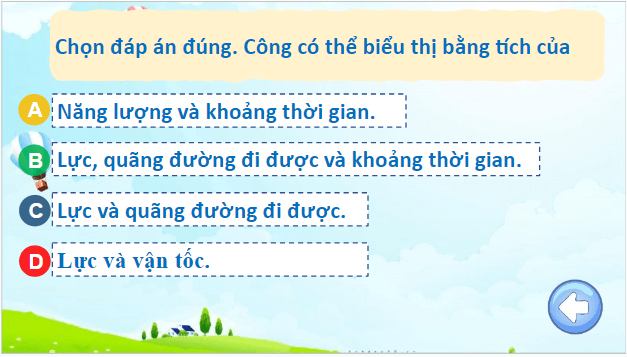 Giáo án điện tử Vật Lí 10 Chân trời sáng tạo Bài 16: Công suất – Hiệu suất | PPT Vật Lí 10