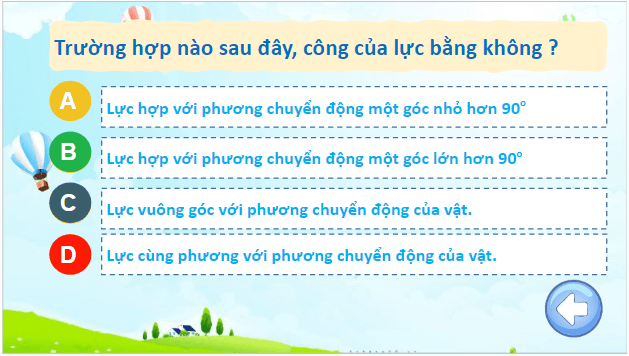 Giáo án điện tử Vật Lí 10 Chân trời sáng tạo Bài 16: Công suất – Hiệu suất | PPT Vật Lí 10