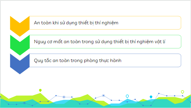 Giáo án điện tử Vật Lí 10 Kết nối tri thức Bài 2: Các quy tắc an toàn trong phòng thực hành Vật Lí | PPT Vật Lí 10