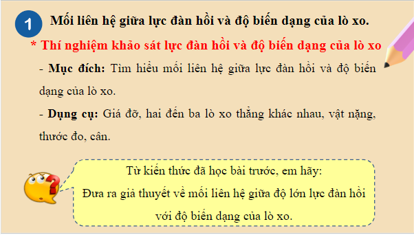 Giáo án điện tử Vật Lí 10 Chân trời sáng tạo Bài 23: Định luật Hooke | PPT Vật Lí 10