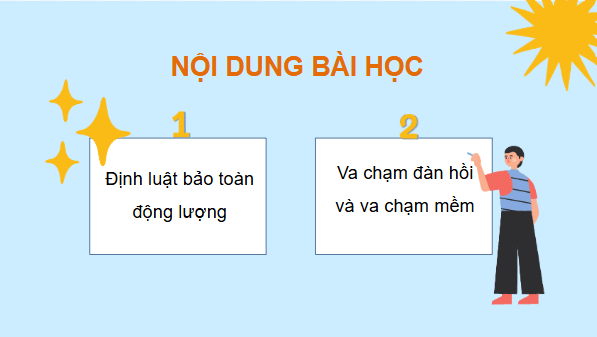 Giáo án điện tử Vật Lí 10 Kết nối tri thức Bài 29: Định luật bảo toàn động lượng | PPT Vật Lí 10