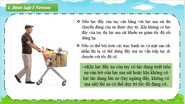 Giáo án điện tử Vật Lí 10 Cánh diều Bài 3: Ba định luật Newton về chuyển động | PPT Vật Lí 10