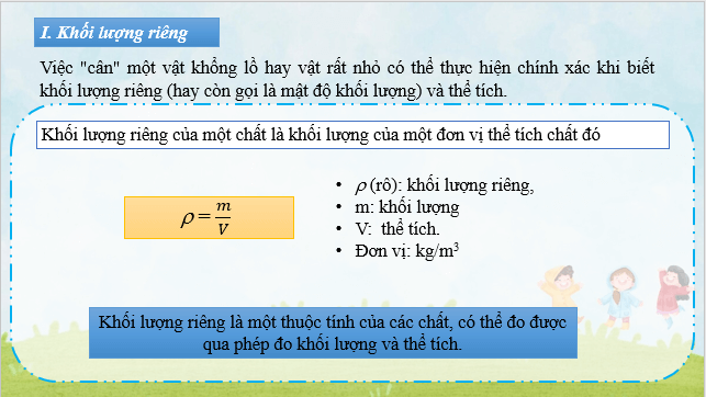 Giáo án điện tử Vật Lí 10 Cánh diều Bài 4: Khối lượng riêng. Áp suất chất lỏng | PPT Vật Lí 10