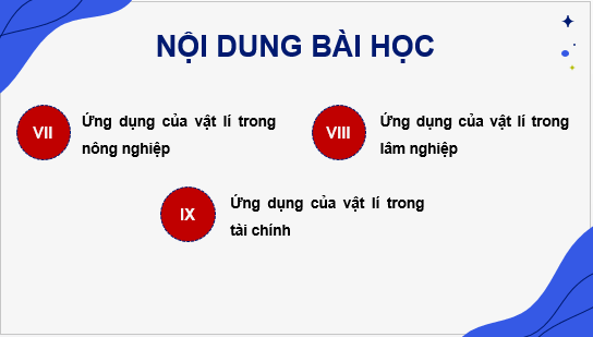 Giáo án điện tử Chuyên đề Vật Lí 10 Kết nối tri thức Bài 3: Giới thiệu các ứng dụng của Vật lí trong một số ngành nghề | PPT Chuyên đề Vật Lí 10