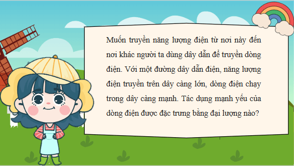 Giáo án điện tử Vật Lí 11 Cánh diều Bài 1: Cường độ dòng điện | PPT Vật Lí 11