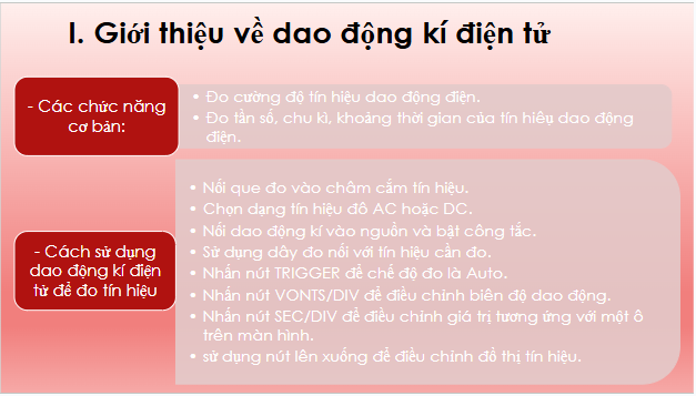 Giáo án điện tử Vật Lí 11 Kết nối tri thức Bài 10: Thực hành: Đo tần số của sóng âm | PPT Vật Lí 11