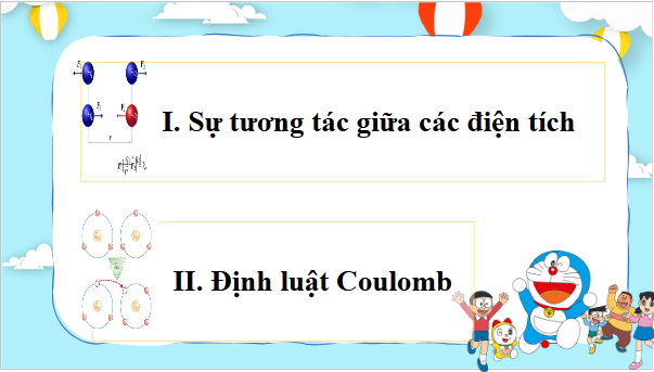 Giáo án điện tử Vật Lí 11 Chân trời sáng tạo Bài 11: Định luật Coulomb về tương tác tĩnh điện | PPT Vật Lí 11