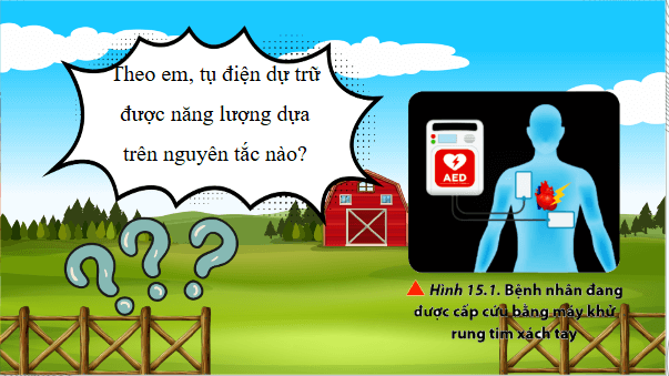 Giáo án điện tử Vật Lí 11 Chân trời sáng tạo Bài 15: Năng lượng và ứng dụng của tụ điện | PPT Vật Lí 11