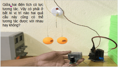 Giáo án điện tử Vật Lí 11 Kết nối tri thức Bài 17: Khái niệm điện trường | PPT Vật Lí 11