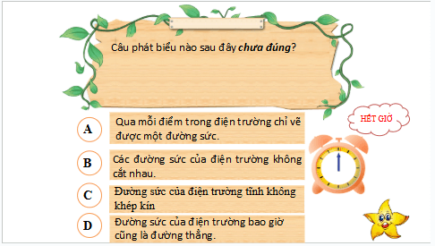 Giáo án điện tử Vật Lí 11 Kết nối tri thức Bài 18: Điện trường đều | PPT Vật Lí 11