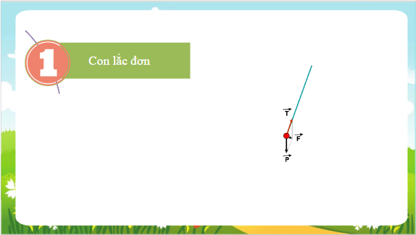 Giáo án điện tử Vật Lí 11 Cánh diều Bài 2: Một số dao động điều hoà thường gặp | PPT Vật Lí 11