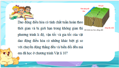 Giáo án điện tử Vật Lí 11 Chân trời sáng tạo Bài 2: Phương trình dao động điều hoà | PPT Vật Lí 11