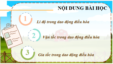 Giáo án điện tử Vật Lí 11 Chân trời sáng tạo Bài 2: Phương trình dao động điều hoà | PPT Vật Lí 11