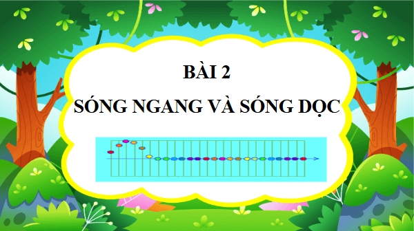 Giáo án điện tử Vật Lí 11 Cánh diều Bài 2: Sóng dọc và sóng ngang | PPT Vật Lí 11