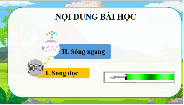 Giáo án điện tử Vật Lí 11 Cánh diều Bài 2: Sóng dọc và sóng ngang | PPT Vật Lí 11