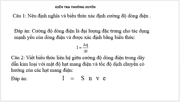 Giáo án điện tử Vật Lí 11 Kết nối tri thức Bài 23: Điện trở. Định luật Ôm | PPT Vật Lí 11