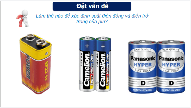 Giáo án điện tử Vật Lí 11 Kết nối tri thức Bài 26: Thực hành: Đo suất điện động và điện trở trong của pin điện hoá | PPT Vật Lí 11