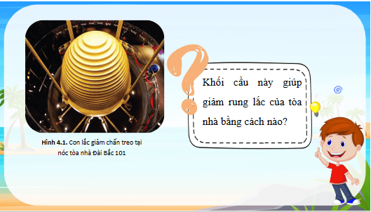 Giáo án điện tử Vật Lí 11 Cánh diều Bài 4: Dao động tắt dần - Dao động cưỡng bức và hiện tượng cộng hưởng | PPT Vật Lí 11