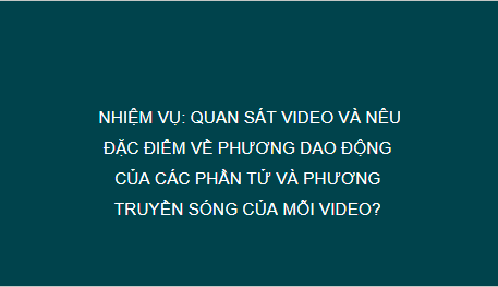 Giáo án điện tử Vật Lí 11 Kết nối tri thức Bài 9: Sóng ngang. Sóng dọc. Sự truyền năng lượng của sóng cơ | PPT Vật Lí 11