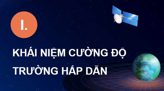 Giáo án điện tử Chuyên đề Vật Lí 11 Kết nối tri thức Bài 2: Cường độ trường hấp dẫn | PPT Chuyên đề Vật Lí 11
