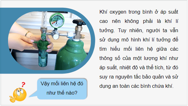 Giáo án điện tử Vật Lí 12 Cánh diều Bài 2: Phương trình trạng thái khí lí tưởng | PPT Vật Lí 12