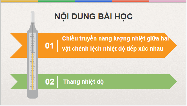 Giáo án điện tử Vật Lí 12 Chân trời sáng tạo Bài 2: Thang nhiệt độ | PPT Vật Lí 12