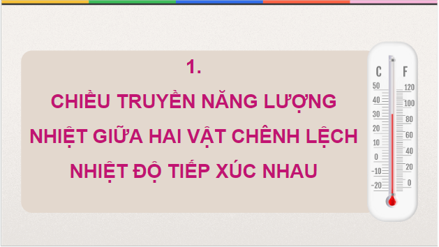 Giáo án điện tử Vật Lí 12 Chân trời sáng tạo Bài 2: Thang nhiệt độ | PPT Vật Lí 12