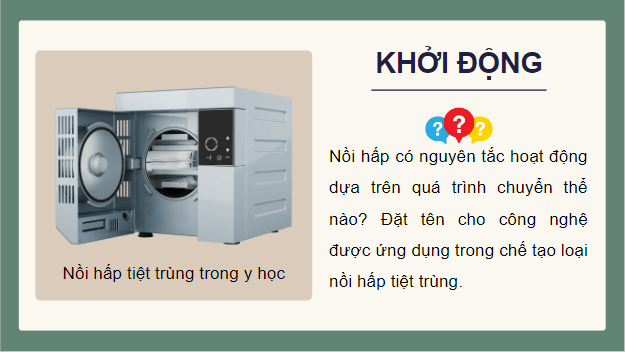 Giáo án điện tử Vật Lí 12 Kết nối tri thức Bài 6: Nhiệt hoá hơi riêng | PPT Vật Lí 12