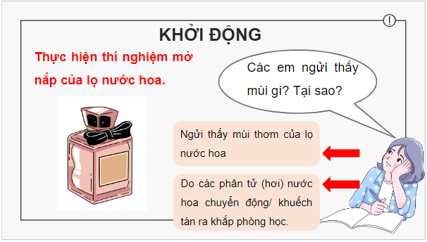 Giáo án điện tử Vật Lí 12 Kết nối tri thức Bài 8: Mô hình động học phân tử chất khí | PPT Vật Lí 12