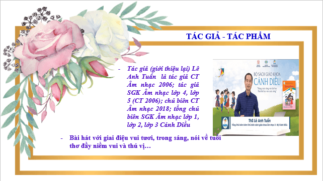 Giáo án điện tử Âm nhạc lớp 3 Cánh diều (hay nhất) | Bài giảng powerpoint (PPT) Âm nhạc 3