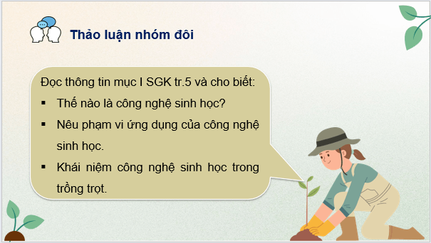 Giáo án điện tử Chuyên đề Công nghệ 10 Kết nối tri thức (hay nhất) | Bài giảng powerpoint (PPT) Chuyên đề Công nghệ 10