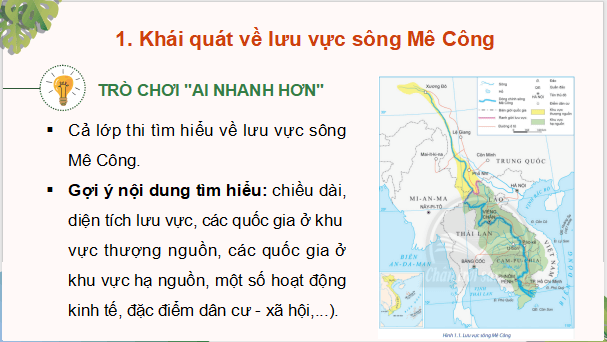 Giáo án điện tử Chuyên đề Địa lí 11 Chân trời sáng tạo (hay nhất) | Bài giảng powerpoint (PPT) Chuyên đề Địa 11