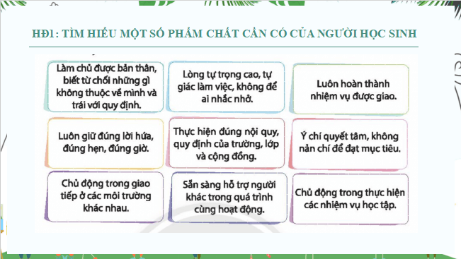 Giáo án điện tử Hoạt động trải nghiệm 10 Chân trời sáng tạo (hay nhất) | Bài giảng powerpoint (PPT) HĐTN 10