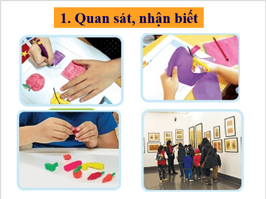 Giáo án điện tử Mĩ thuật lớp 1 Cánh diều (hay nhất) | Bài giảng powerpoint (PPT) Mĩ thuật 1